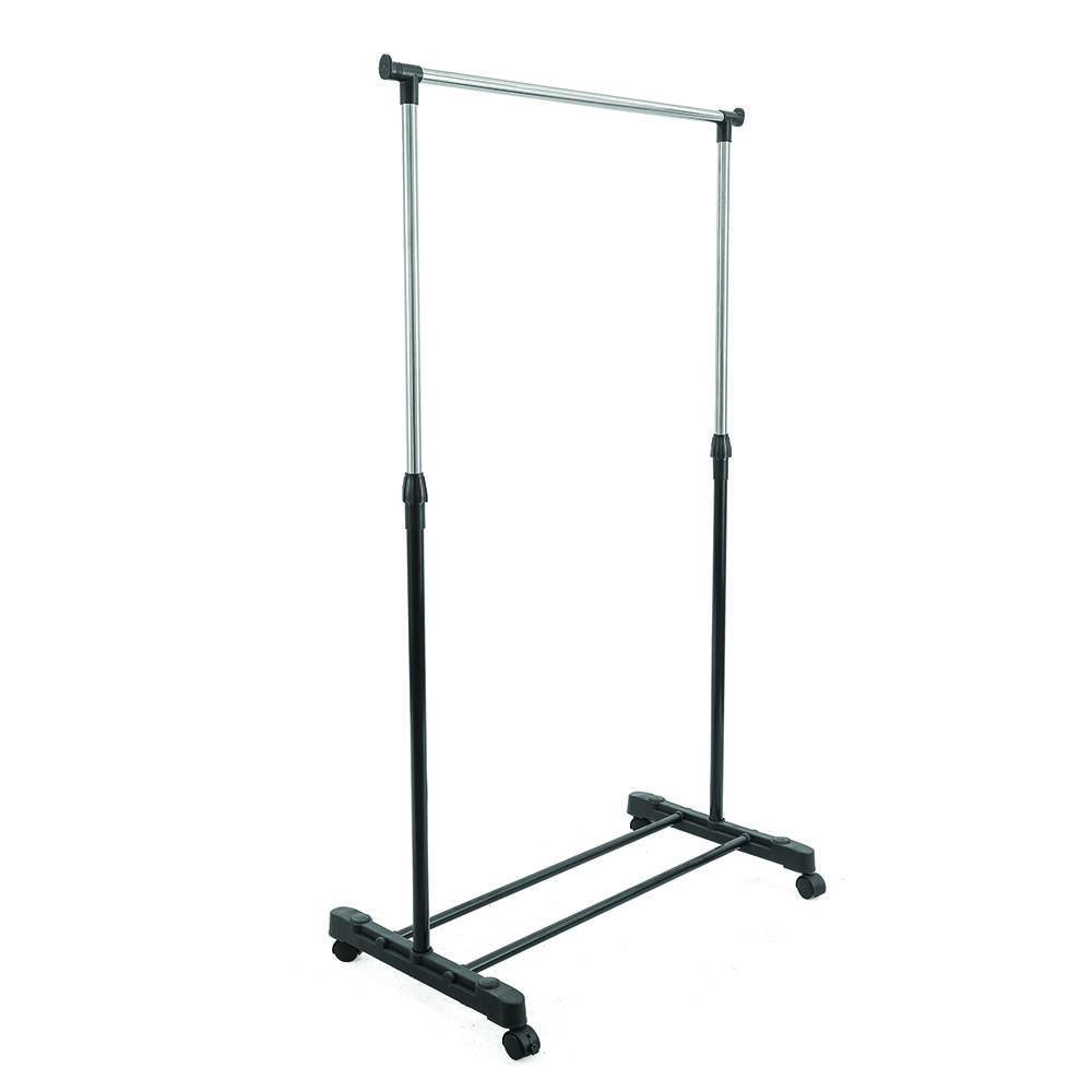 Portant à vêtements à roulettes h.93-150x81x41cm - INVENTIV