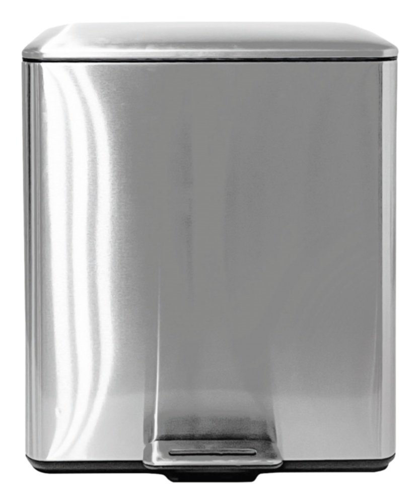 Poubelle de tri Neptune 25+15L satiné