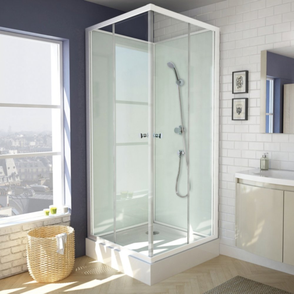 Cabine de douche Easy L.80xP.80xH.195cm - 1ER