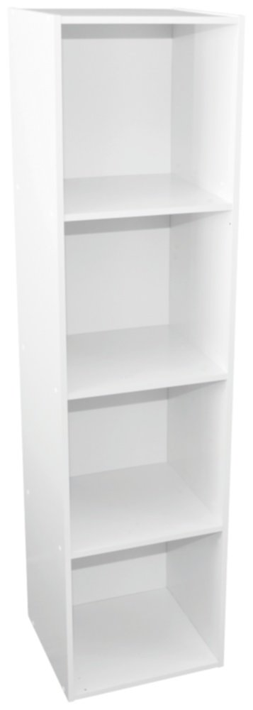 Étagère modulable 4 cases Boréal 12 mm blanc - BOREAL