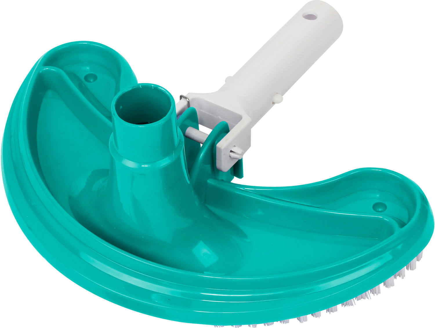 Tète de balai demi-lune piscine vert - GRE