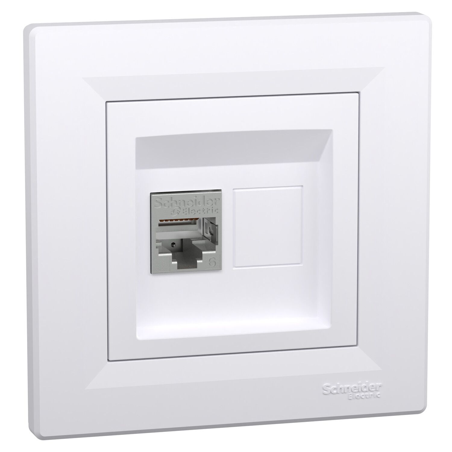 Prise RJ45 Asfora blanc - SCHNEIDER ELECTRIC