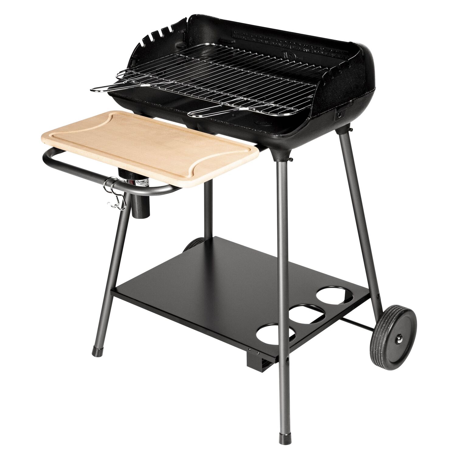 Barbecue charbon de bois cuve fonte BERGAMO - SOMAGIC