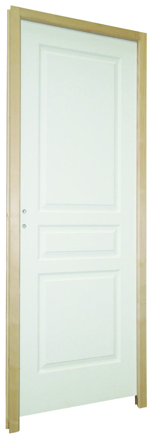 Bloc Porte Alvéolé Déco 3 Panneaux Traverse Droite 73x204cm - BALLAY