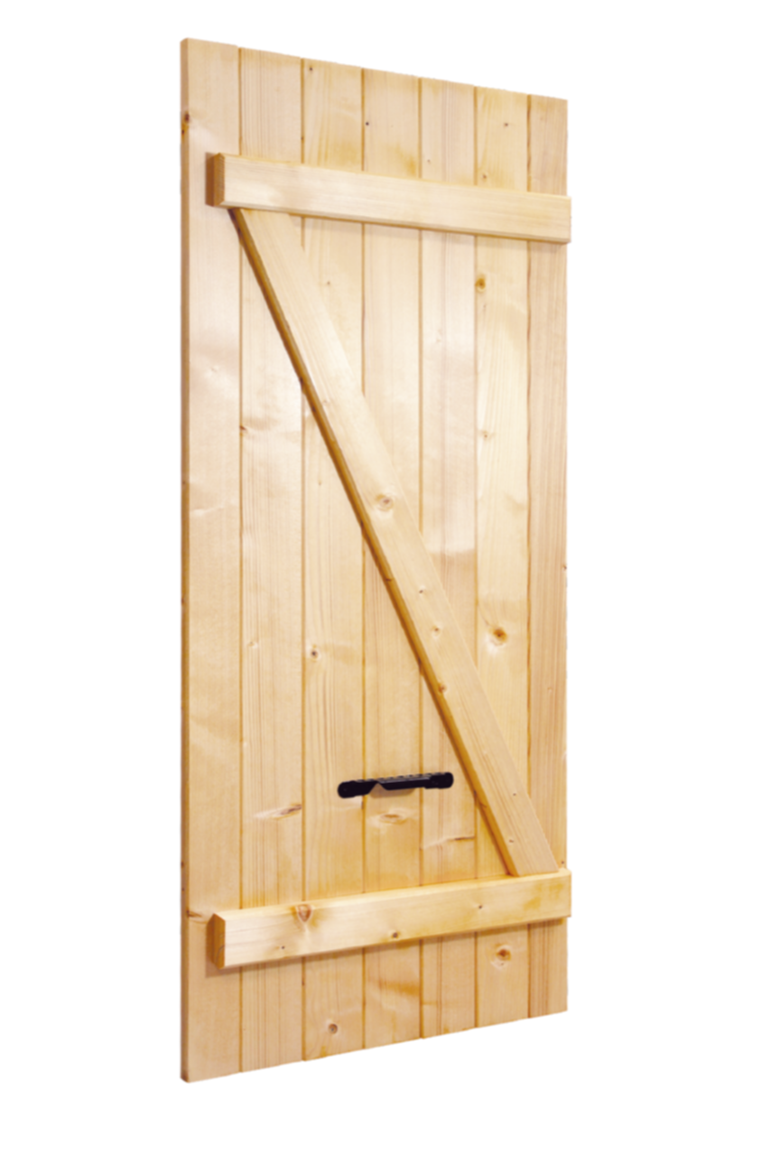 Kit Volet battant bois 118x62cm recoupable