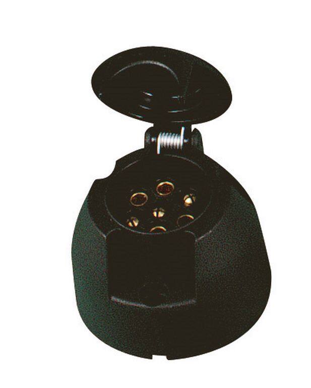 Socle 7 broches plastique