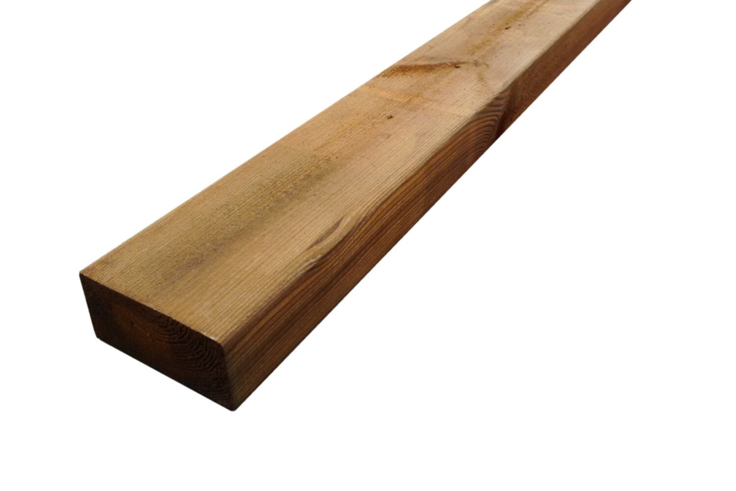 Poteau lisse pin marron CL4 1950x90x45mm - SUN BOIS