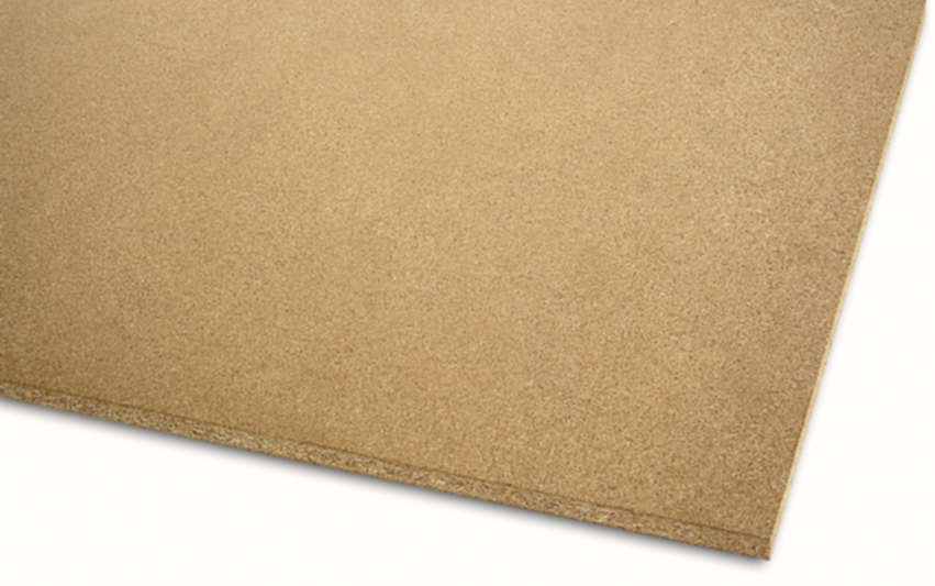 Panneau de bois aggloméré standard 250x125x1cm