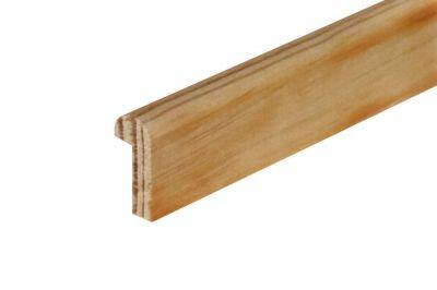 Parclose à fixer Bois Brut 1,3x2,4cmx2m