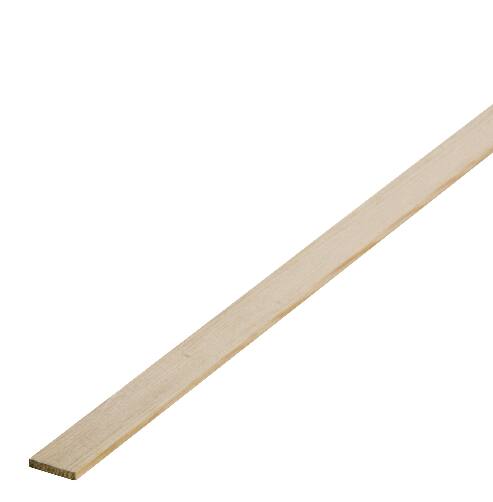 Champlat à fixer Bois Brut 0,55x2,8cmx2,4m