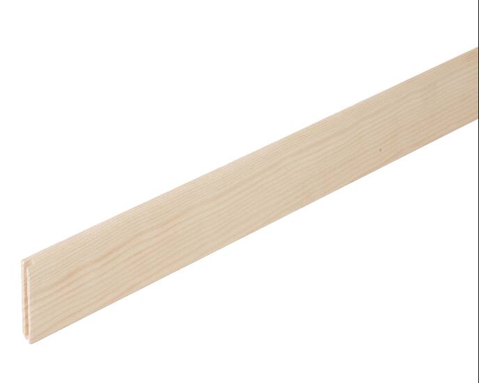 Plinthe Pin des Landes à fixer 200x6,8x0,9cm