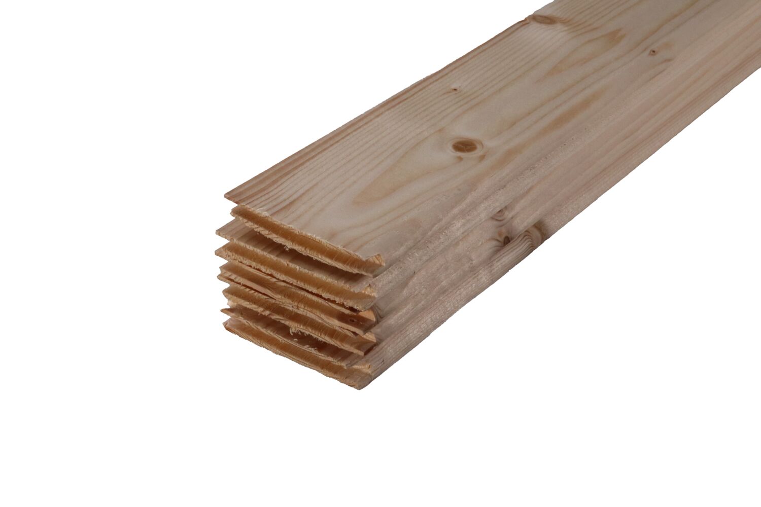 Plinthe Sapin du Nord à fixer 205x9,5x0,9cm