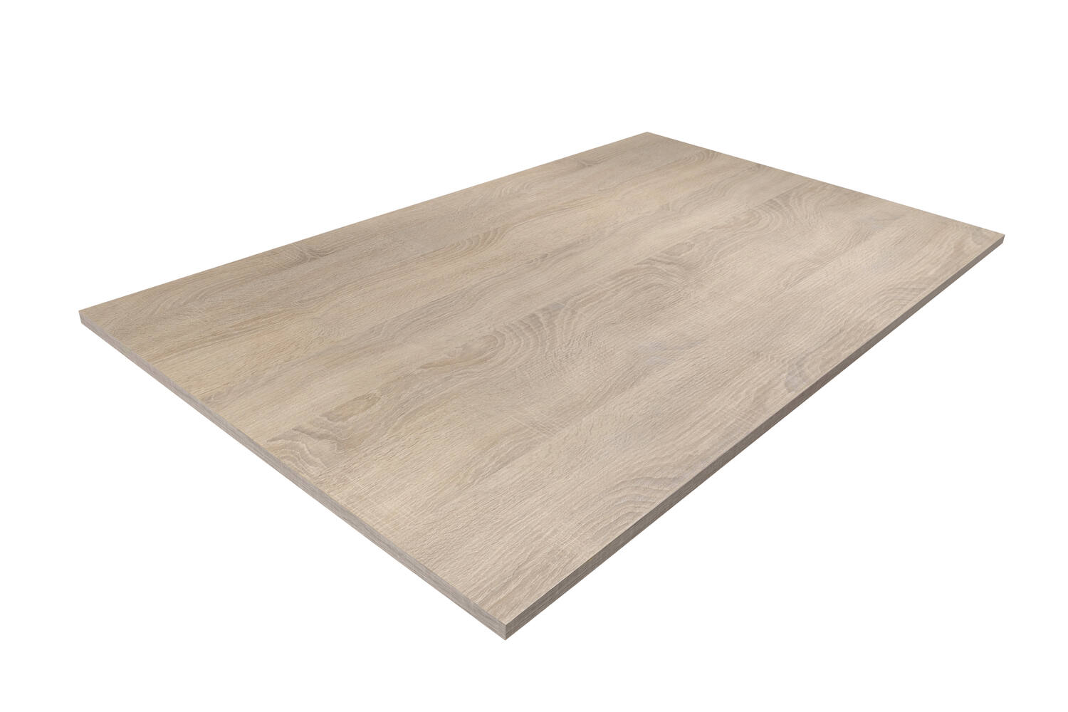 Plateau de bureau chêne brut Max.22kg 150x80x2,2cm