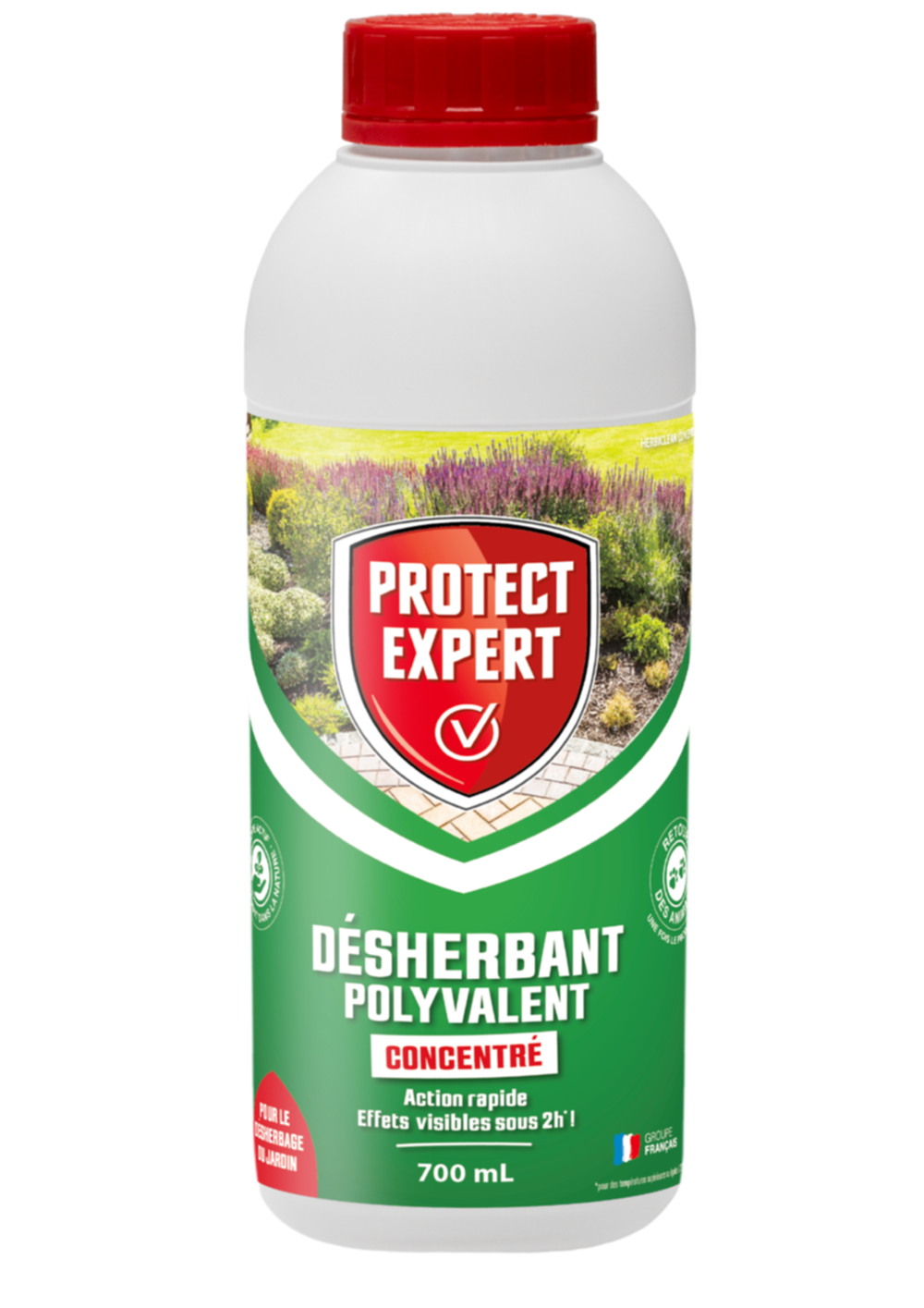 Désherbant polyvalent concentré 700ml - PROTECT EXPERT