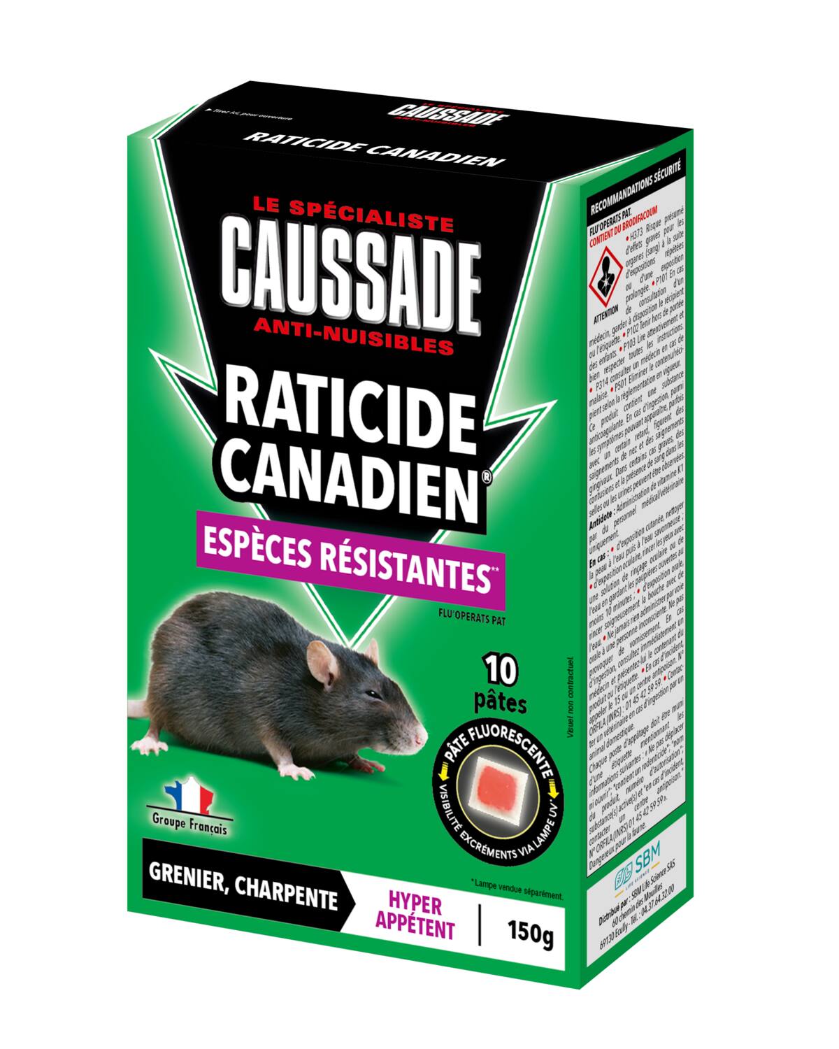 Rats Pate Fluo 150gr