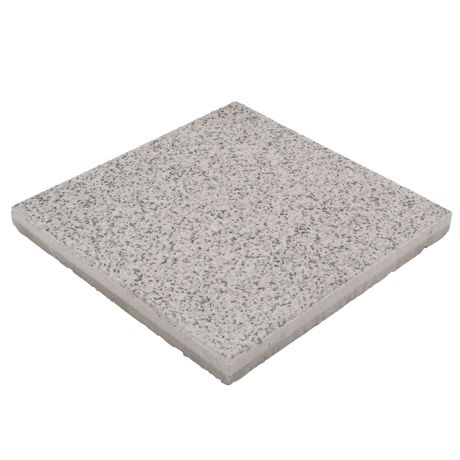 Dalle Gravillonnée Fond Blanc 40x40x3,7cm