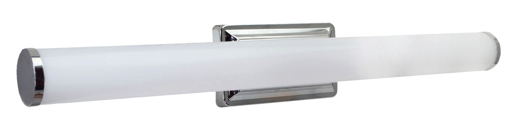 Applique led miroir 12w 1100lm ip44 argent