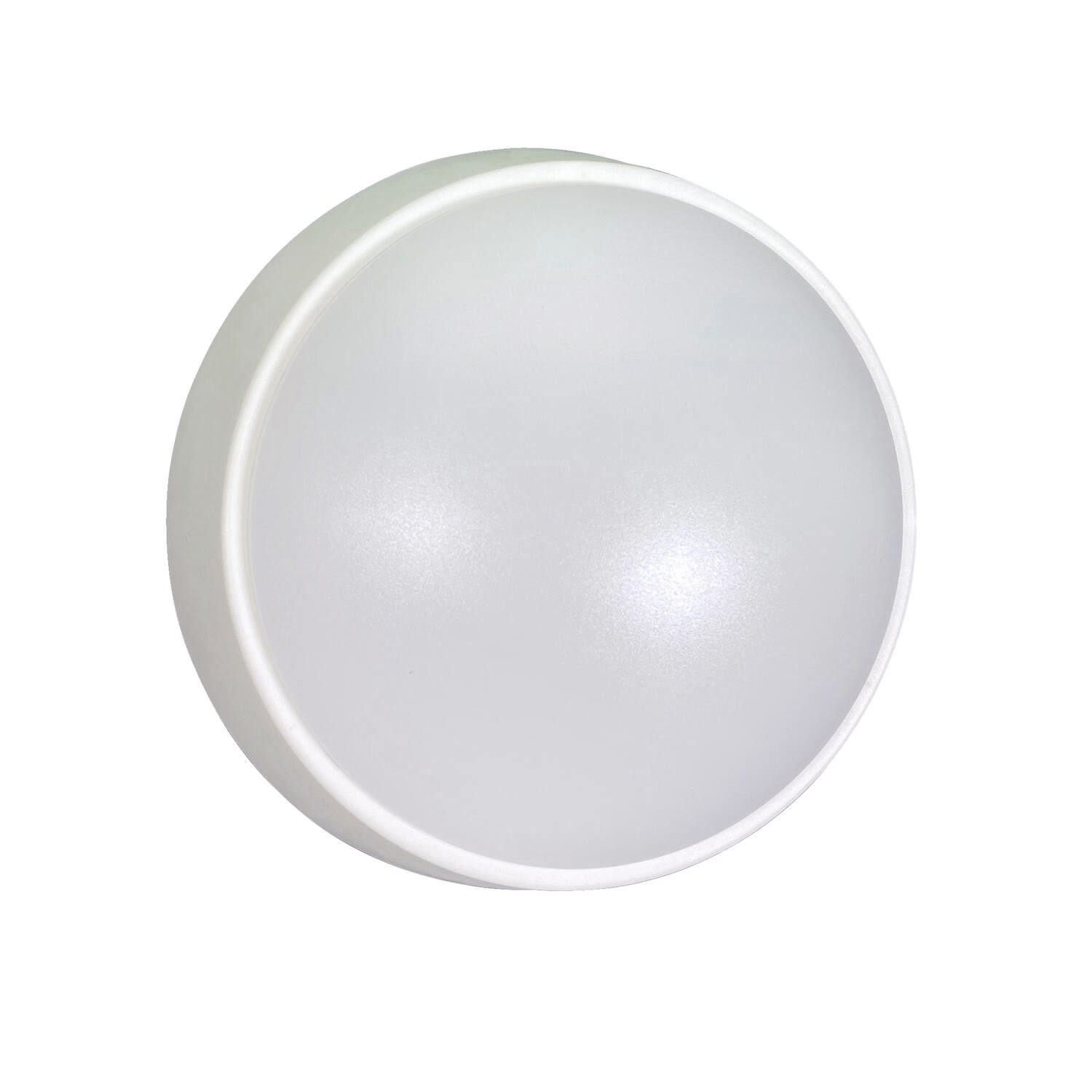 Hublot rond Maia alu gris IP65 15W Ø275xH.75mm