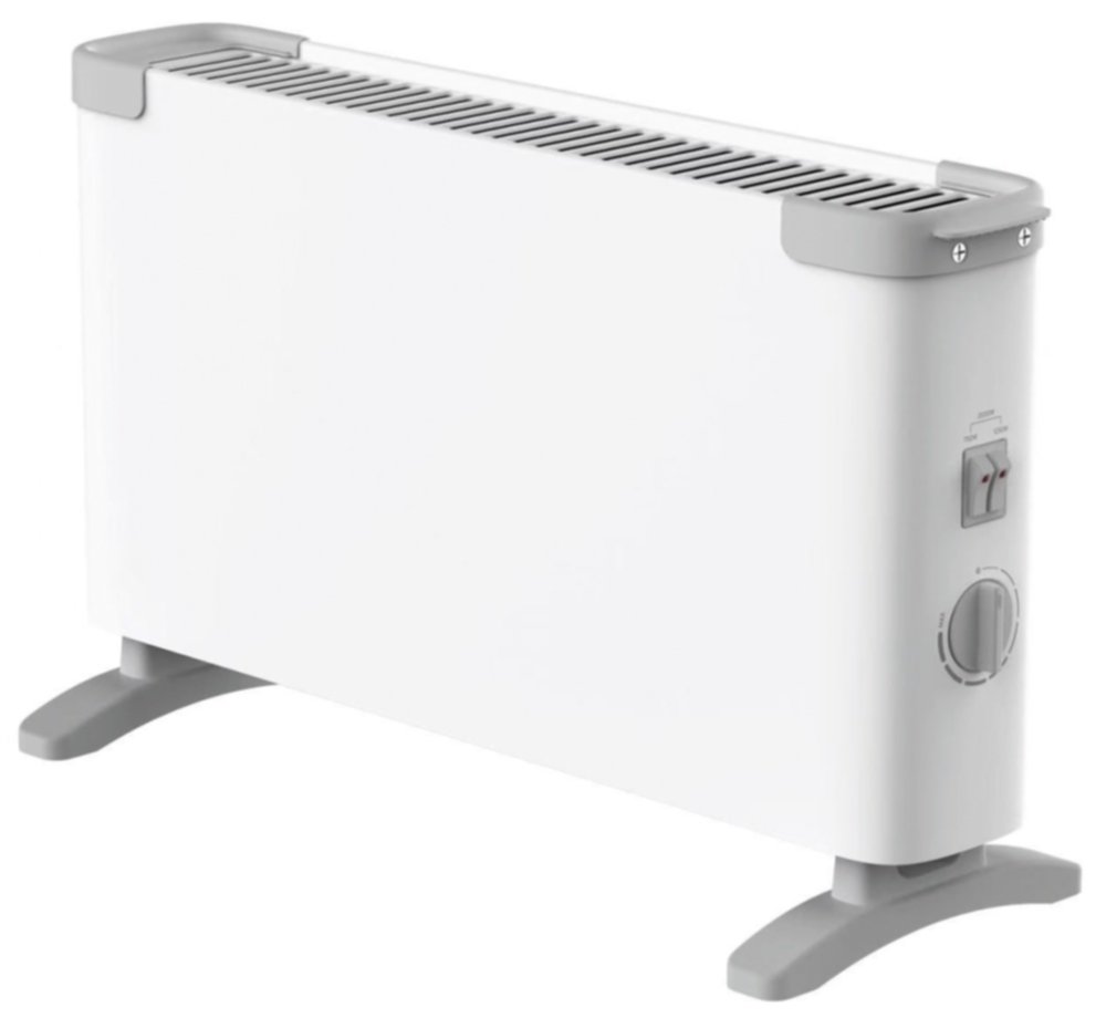 Convecteur mobile 2000W blanc â€