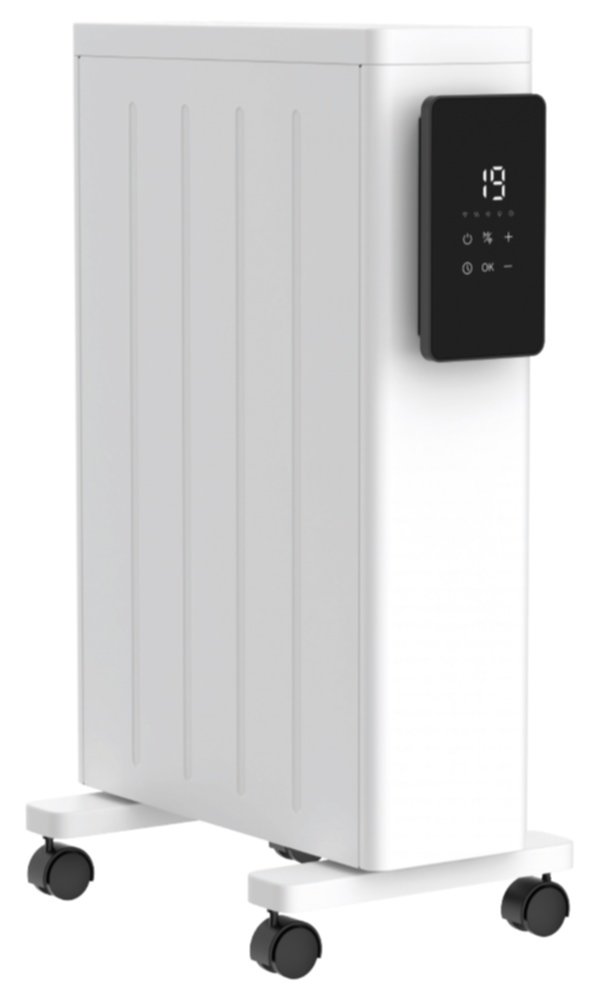 Radiateur mobile inertie céramique Wifi 2000W blanc - HEALLUX