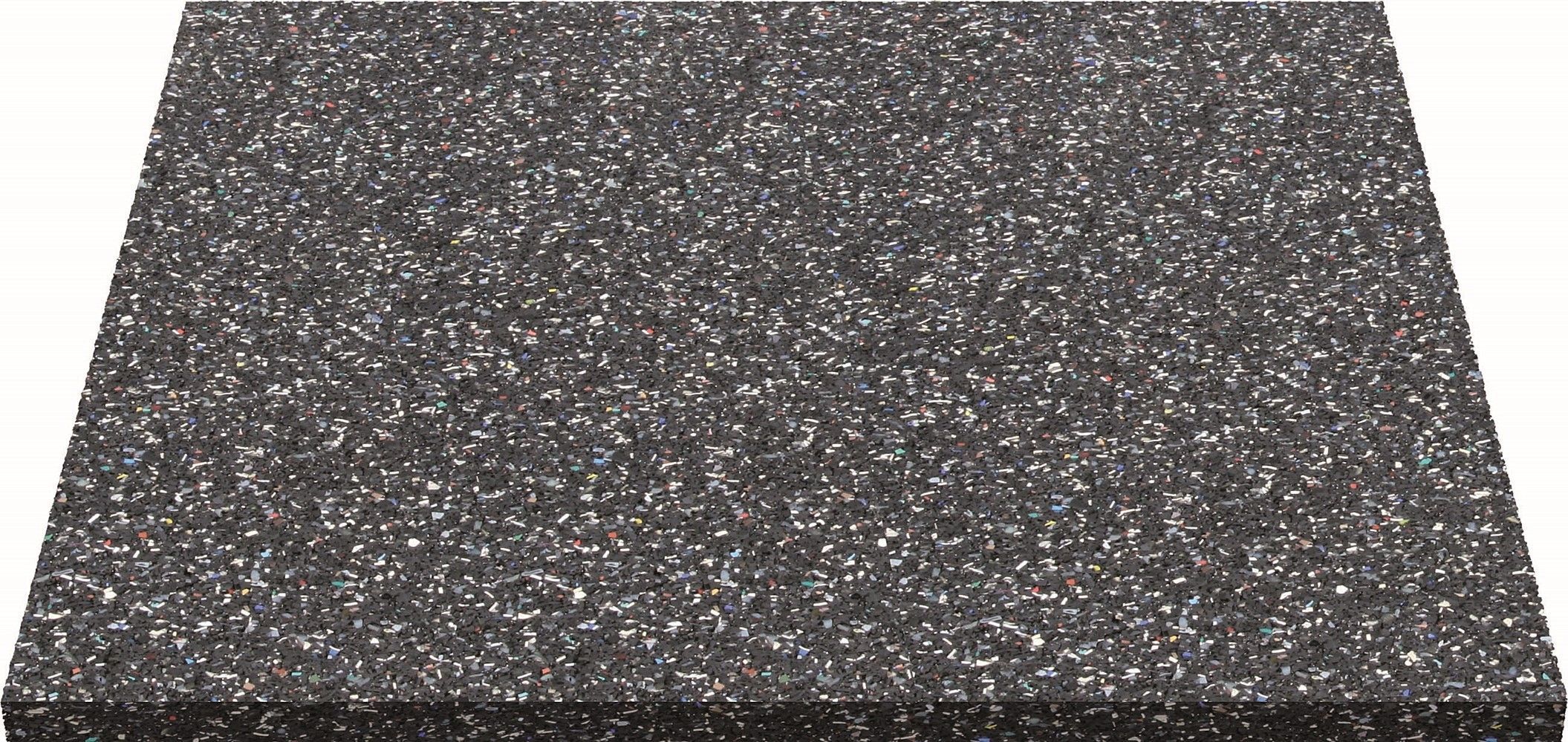 Dalle anti-vibratoire 60x60cm ép. 10 mm