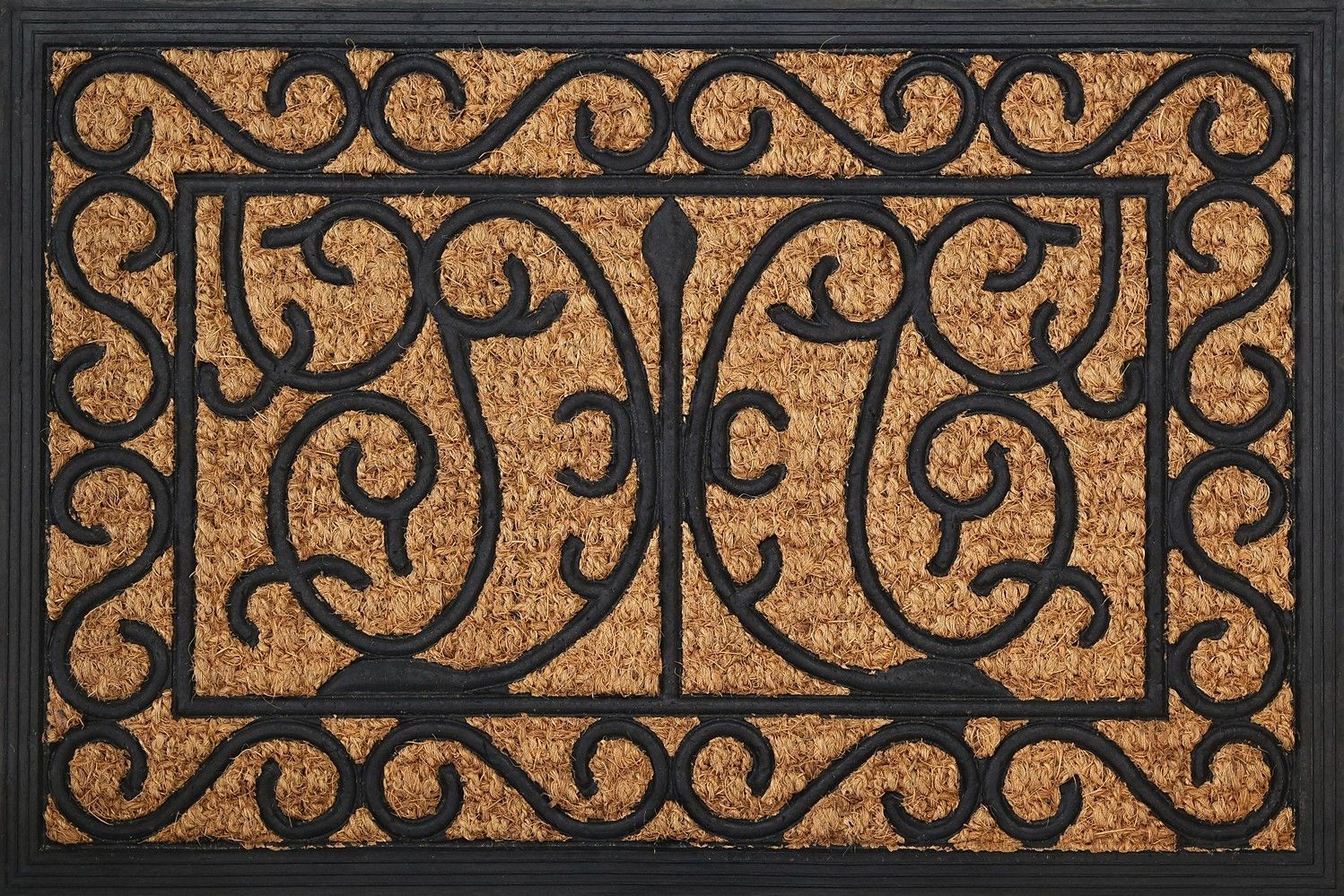 Tapis grattant cuba rectangulaire volute 40x60cm