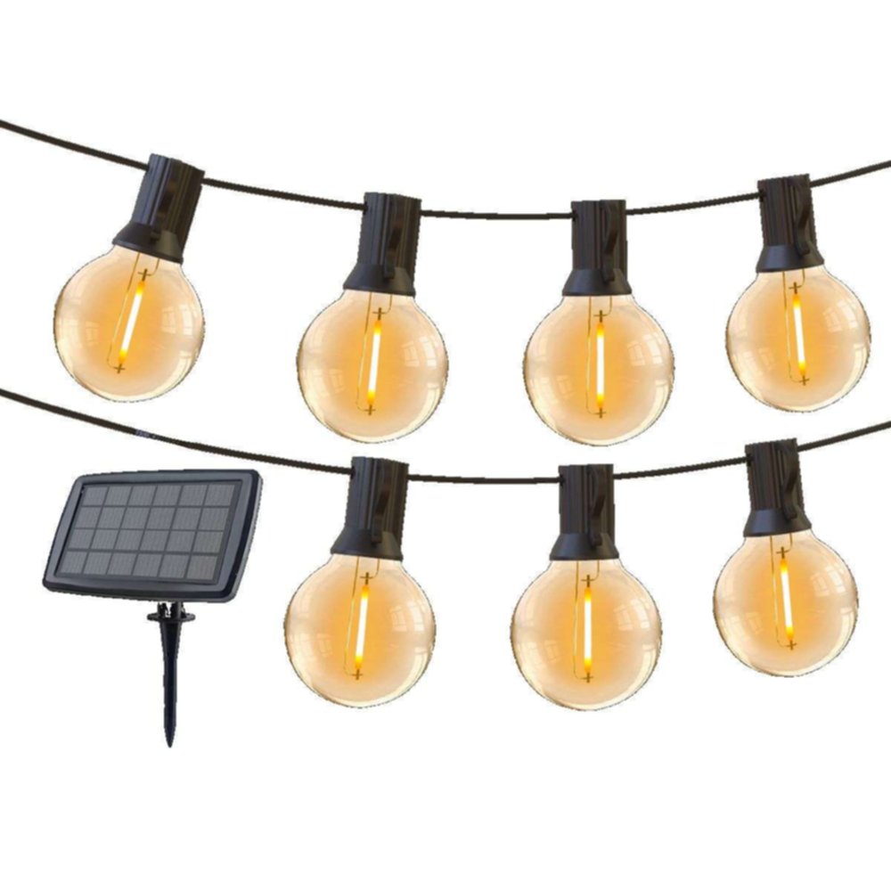 Guirlande solaire IP44 10x g40 e12 3600mah