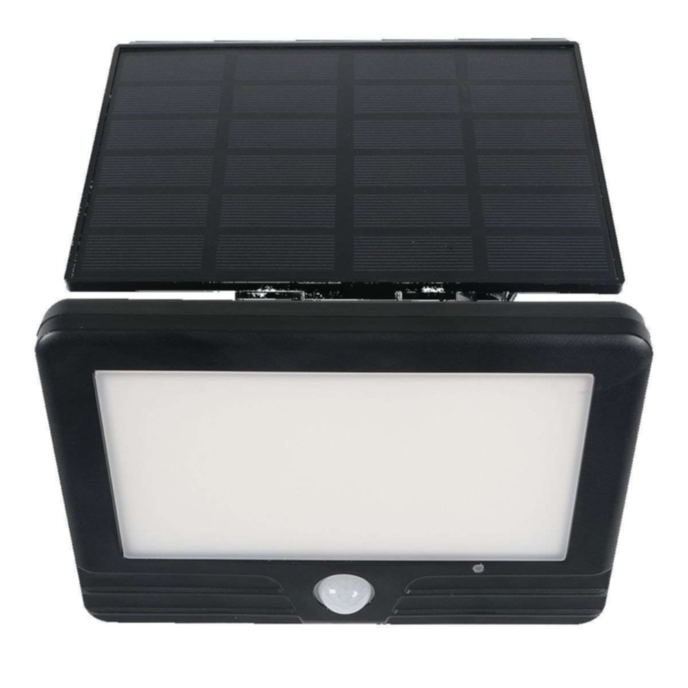 Projecteur solaire noir 3500mah ip54