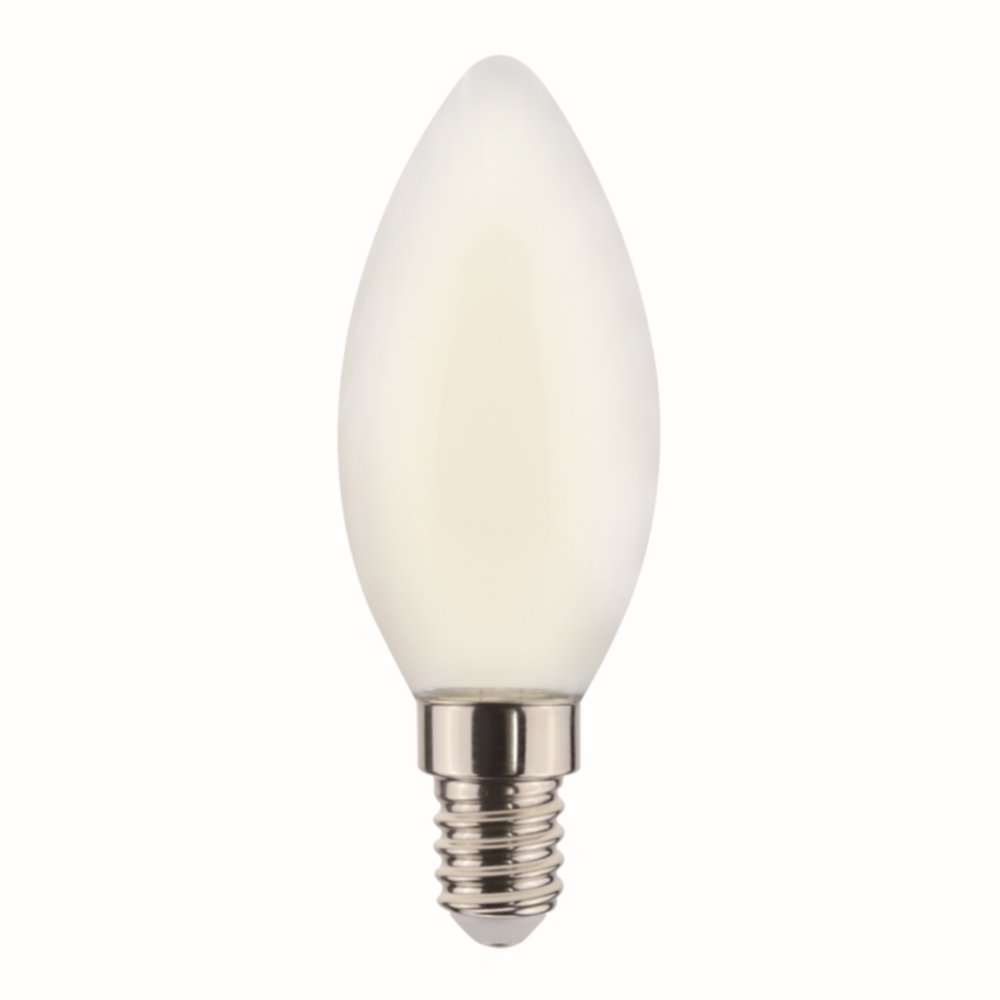 Ampoule c35 fil E14 dépol 4.5W 2700k 470LM bt1