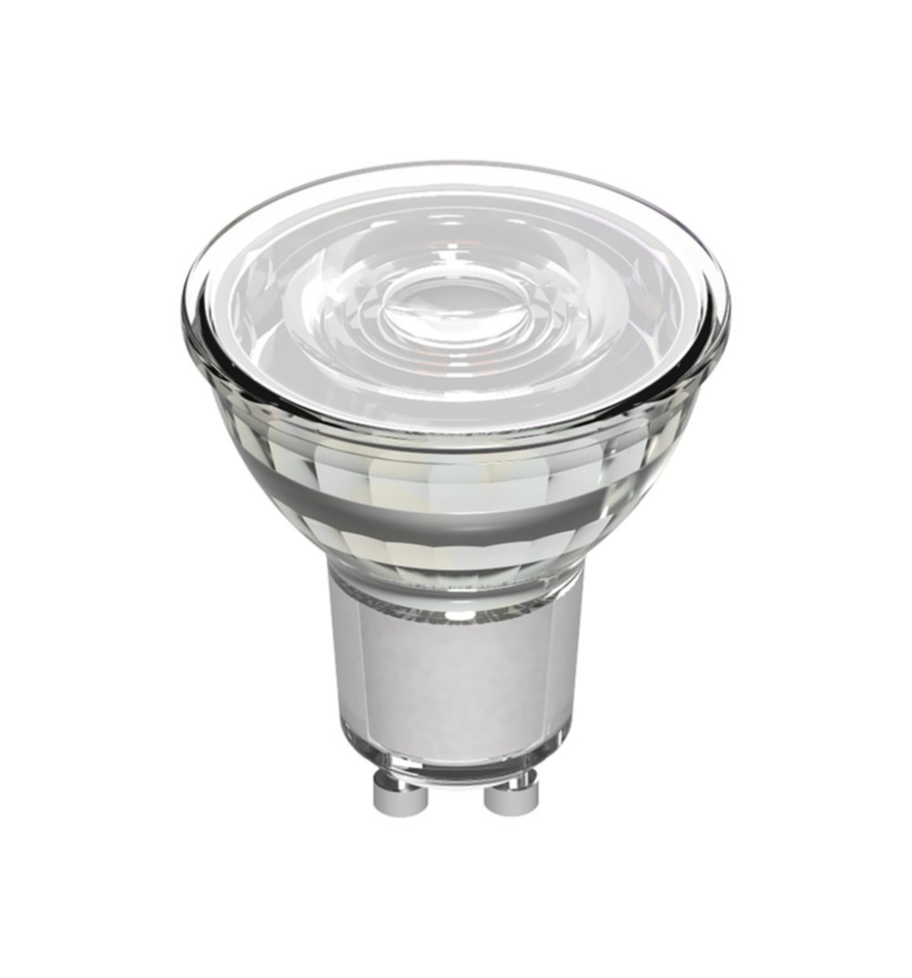 Ampoule verre smd gu10 clair 36° 4W 2700k 345lm