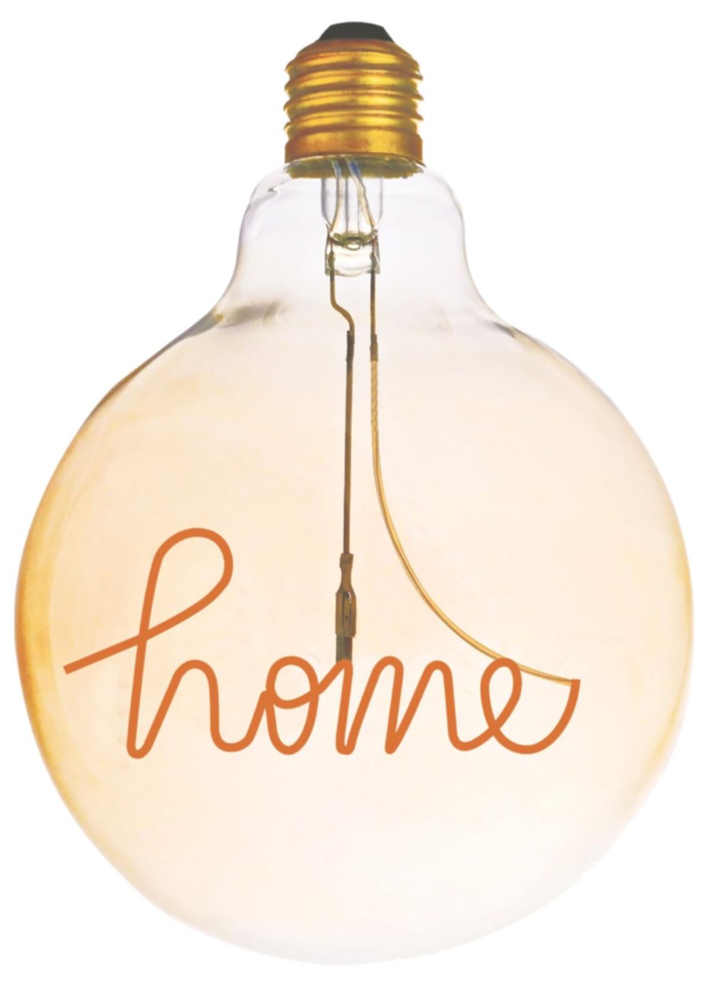 Ampoule LED  Filament Home A Suspendre Globe Ambre G125 E27 2W 120Lm 2100K Boite1 XXCELL