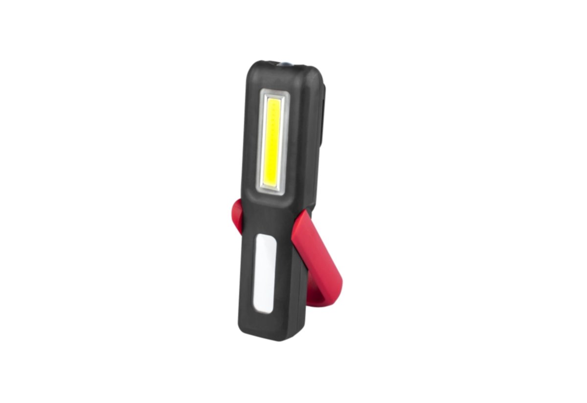 Torche led rechargeable rouge 3W 50lm