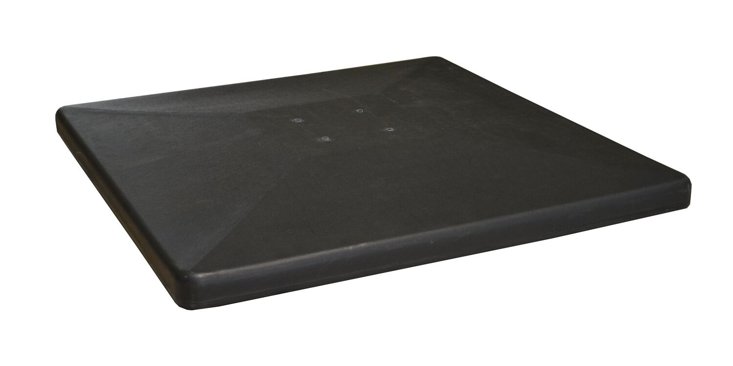 Pied ciment/pvc 90 kg option pour déporté 3x4 max