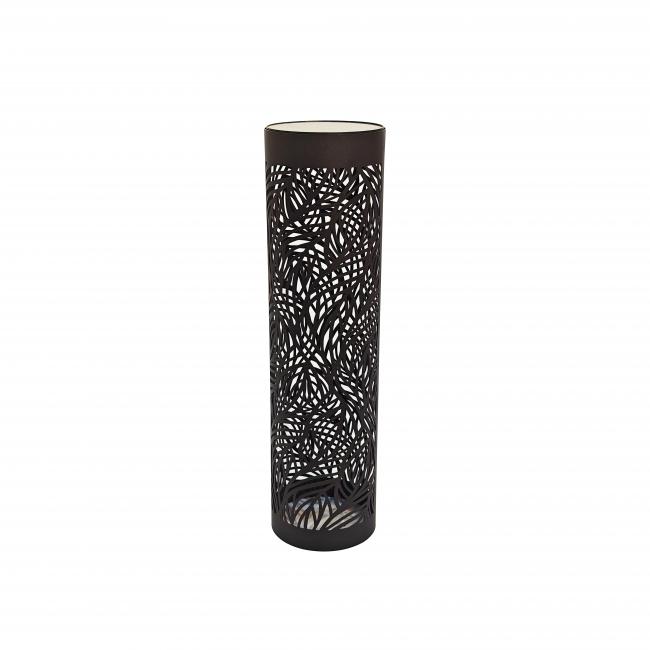 Borne solaire avec motifs ronde