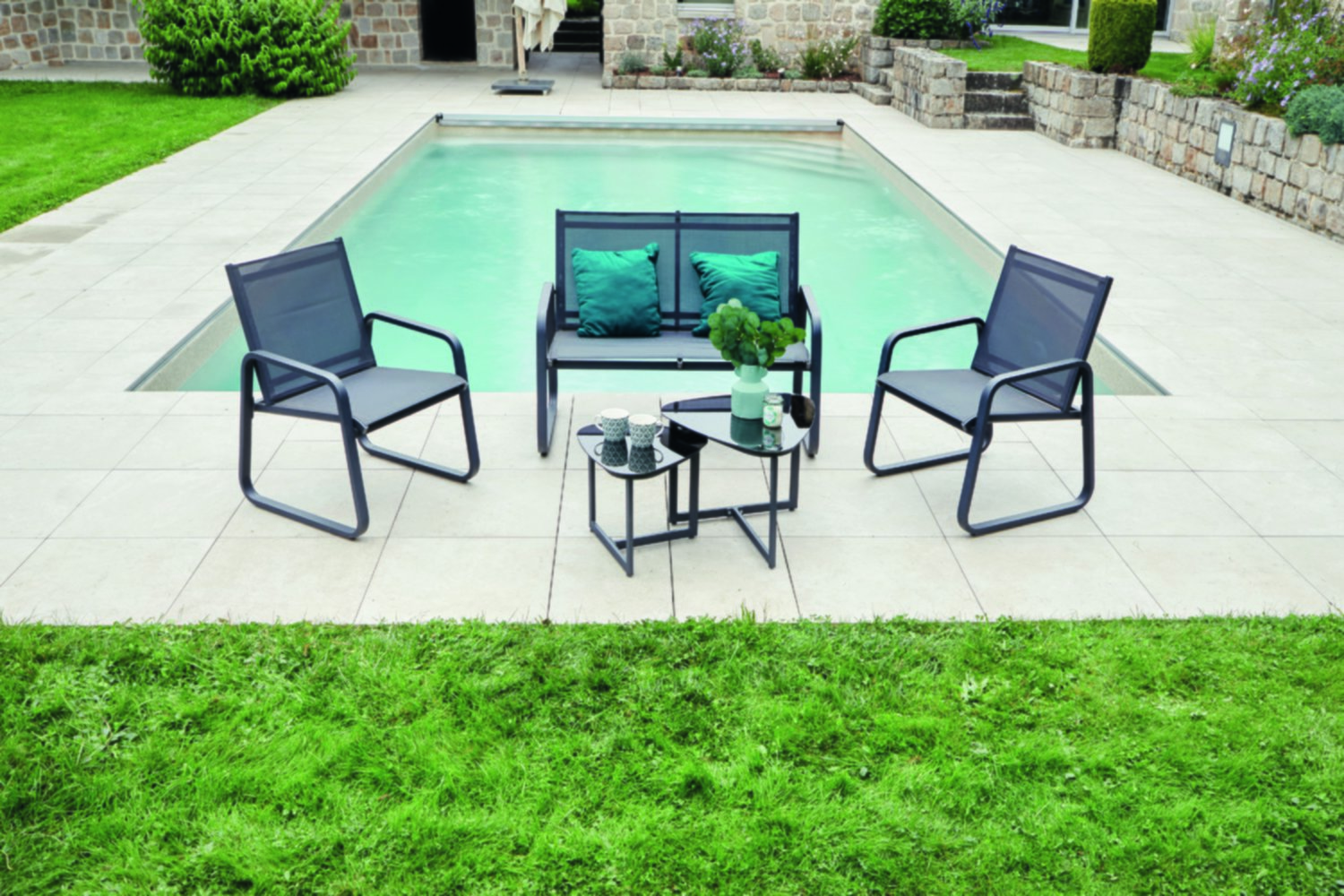 Salon de jardin ouvéa 4 places