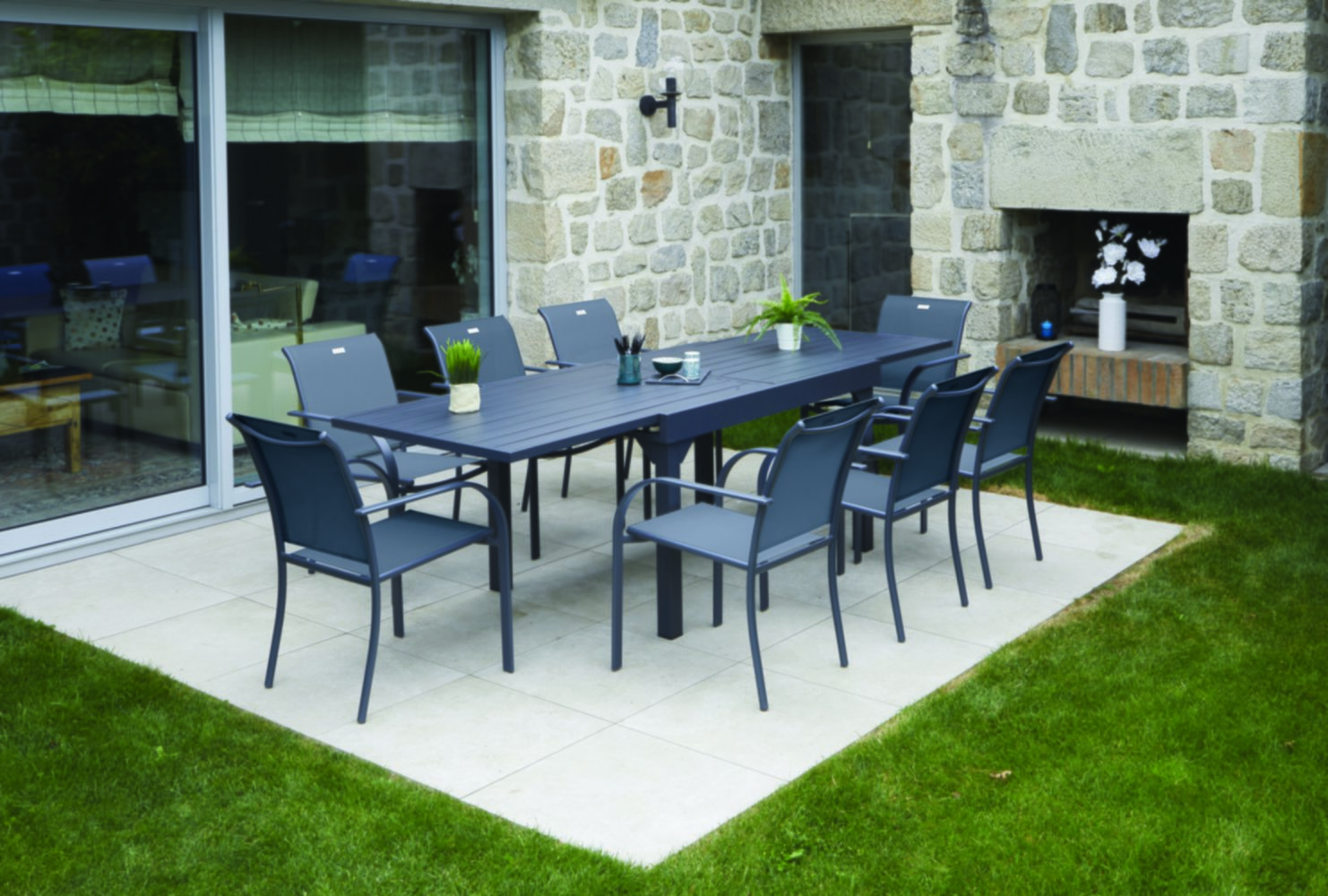 Table honfleur extensible 135/270 cm