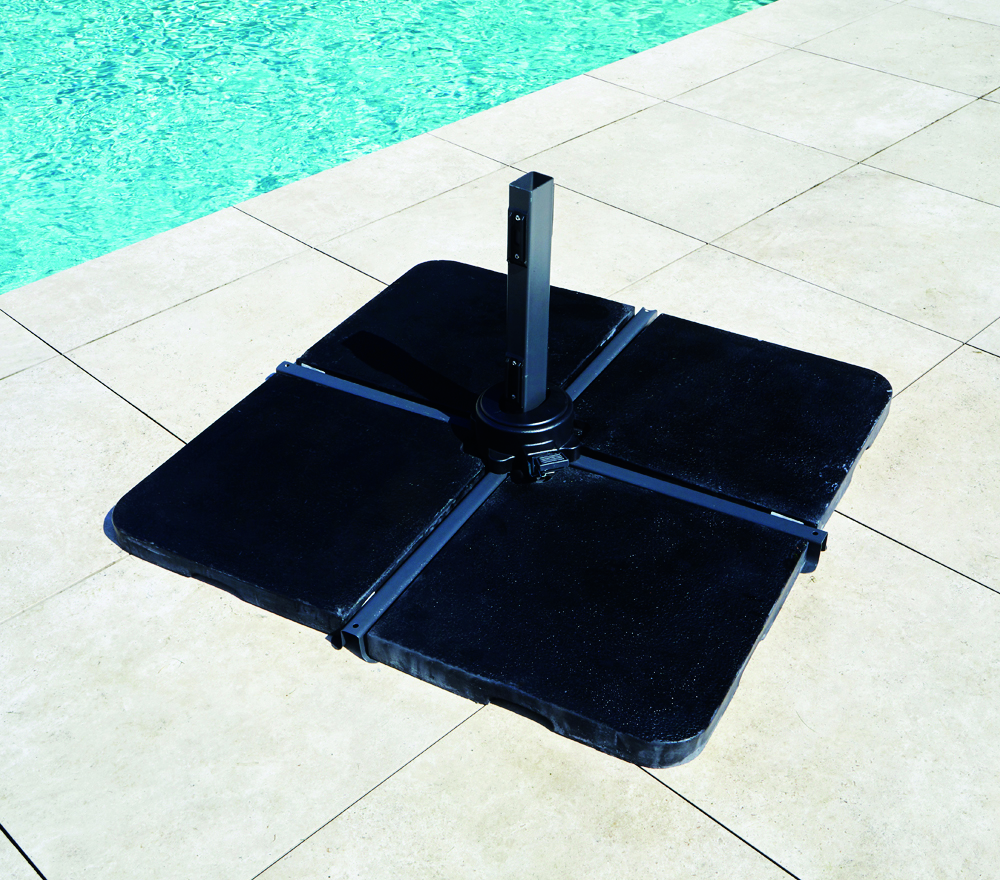 Dalle de lestage pour parasol déporté 