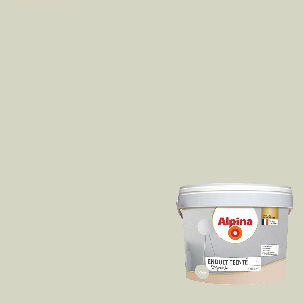 Enduit teinté 15 Kg Grège