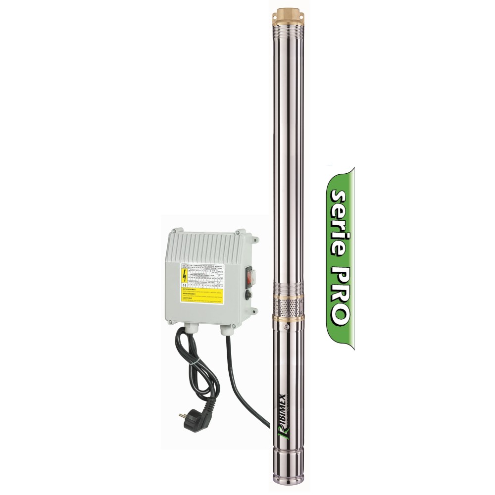 Pompe Grande Profondeur 102M 750W Multicellulaire 26 Turbines - RIBIMEX