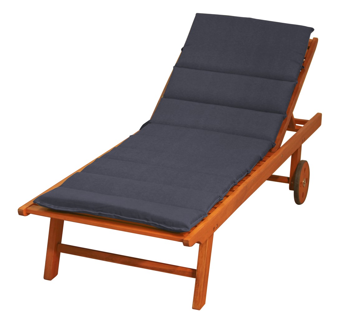 Coussin Bain de soleil FUTON Gris Anthracite