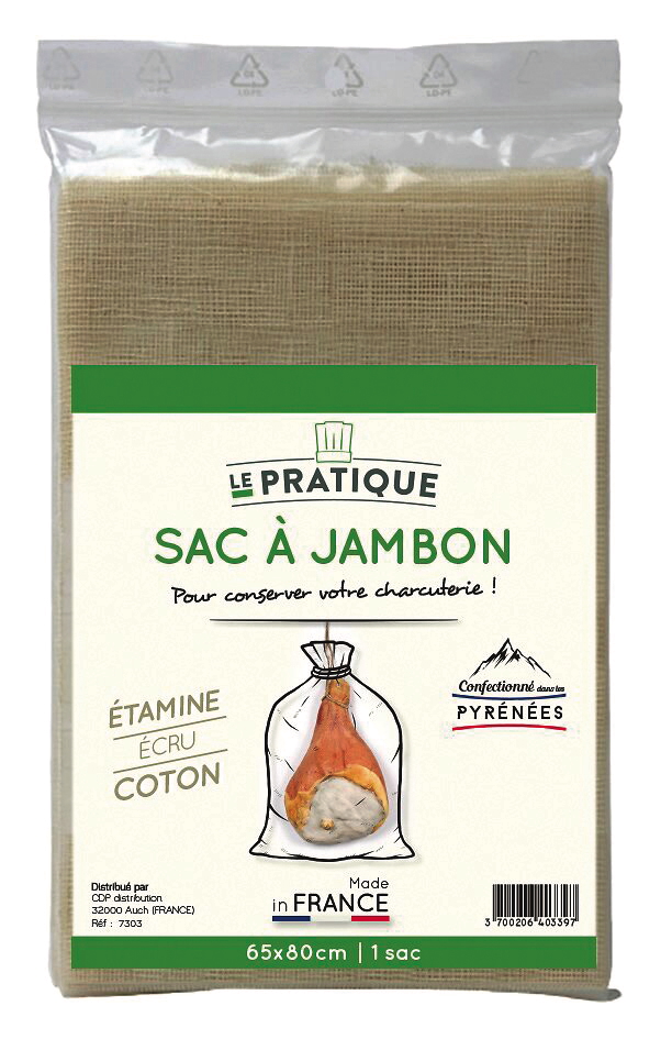 Sac à jambon 65 x 80 cm