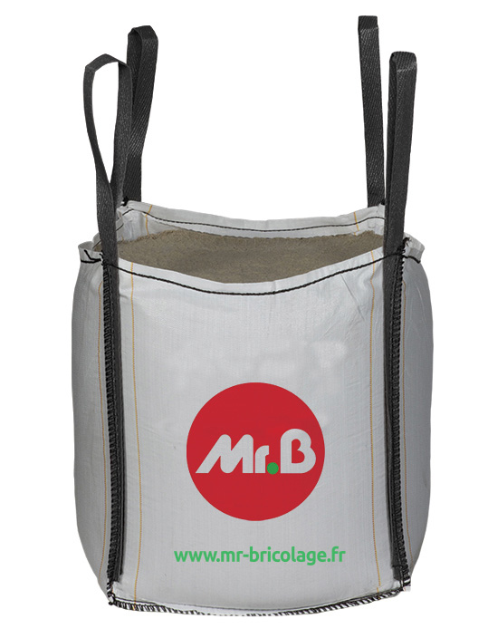 Sac à Matériaux Big Bag 1m³ 1500kg 95x95x110cm - BAOBAG