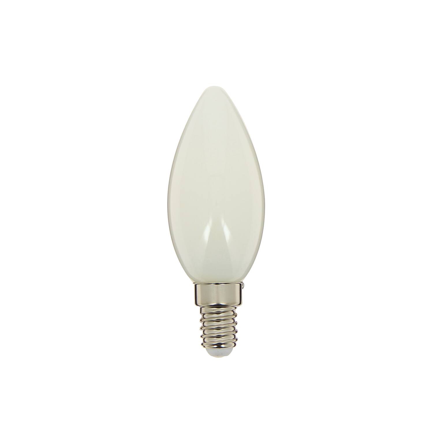 Ampoule Filament LED Flamme Opaque E14 1055lm 4000K Blanc neutre