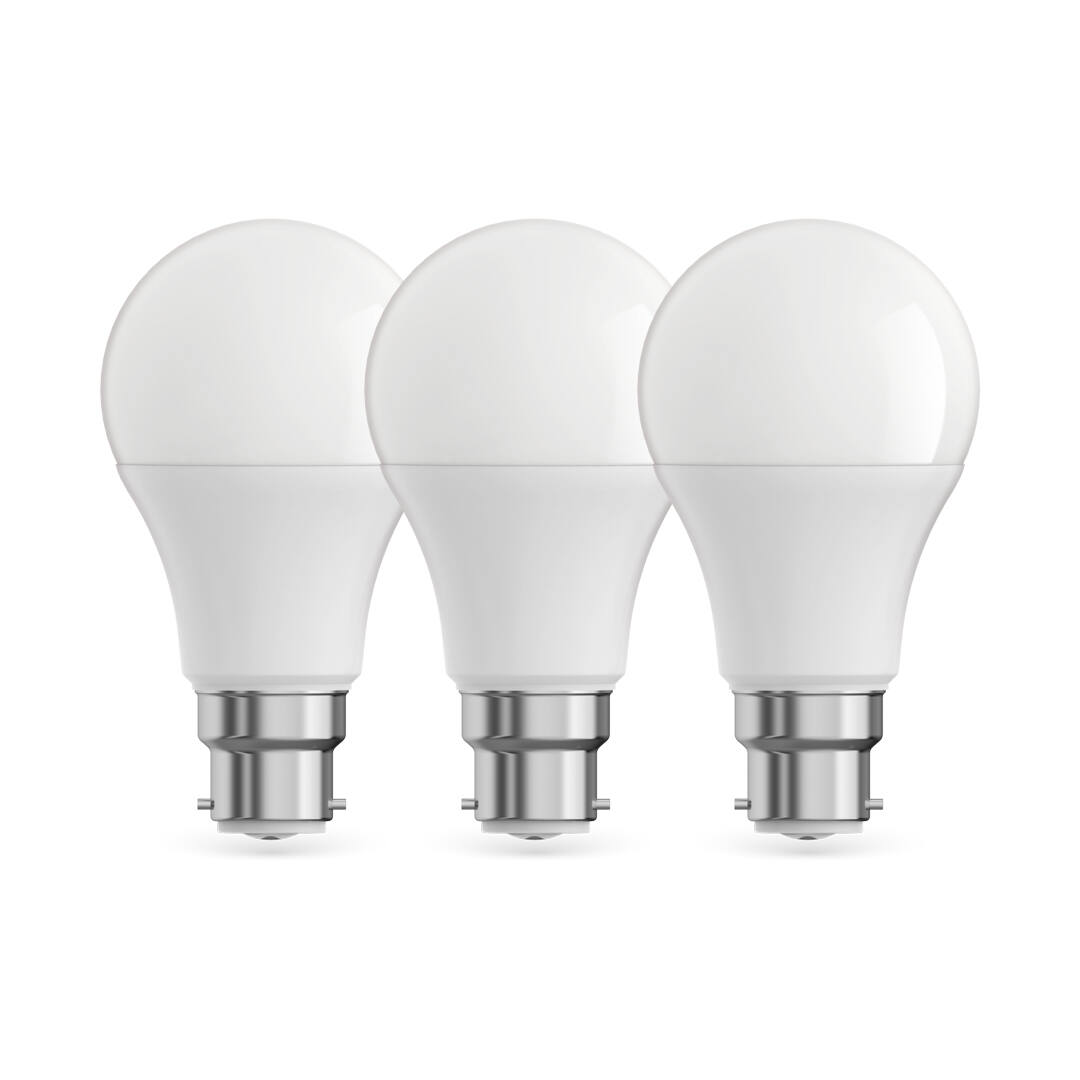 2+1 ampoules led A60 B22 8,5W 3000K - XANLITE