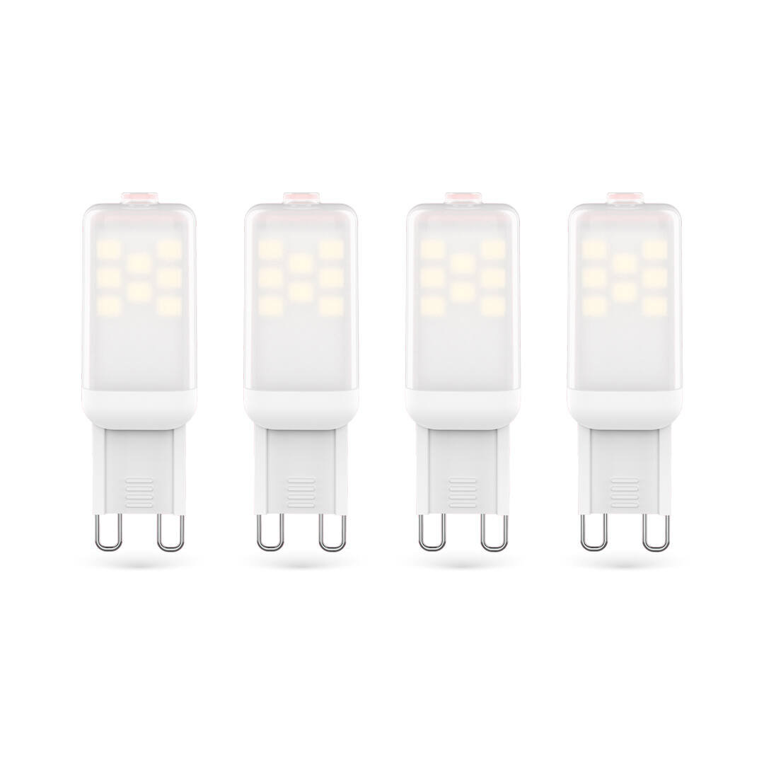 3+1 ampoules filament led G9 200Lm 2W 3000K - XANLITE