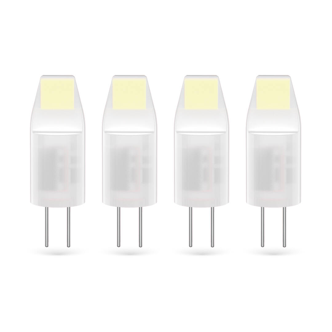 3+1 ampoules LED Capsules G4 100Lm 10W 2700K Blanc chaud