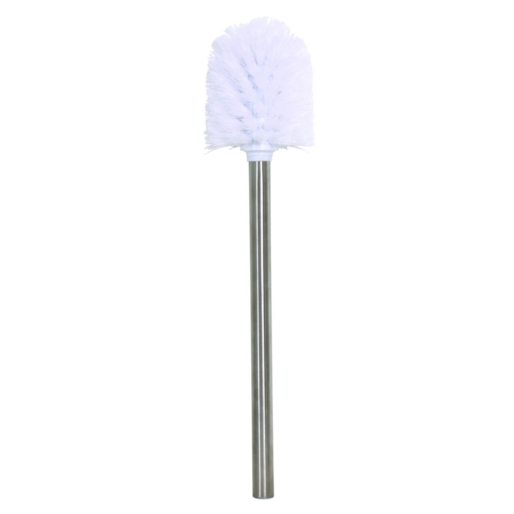 Brosse WC avec manche de rechange Inox Gris