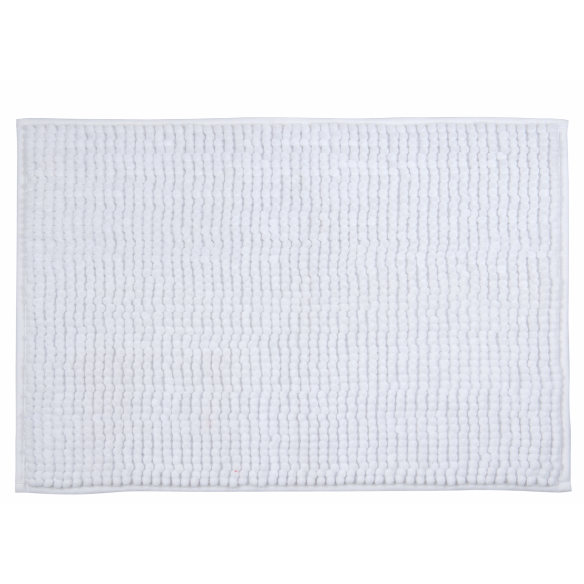 Tapis de bain Chenille 40x60cm blanc MSV