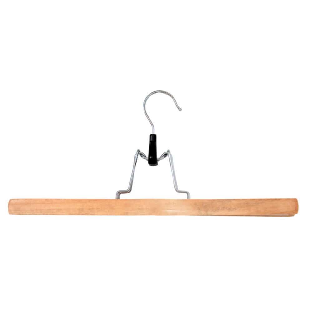 Cintre bois jupes pantalon 35cm