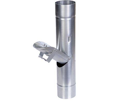 Récupérateur d'eau Ø80mm zinc